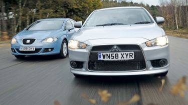 Mitsubishi Lancer vs SEAT Leon