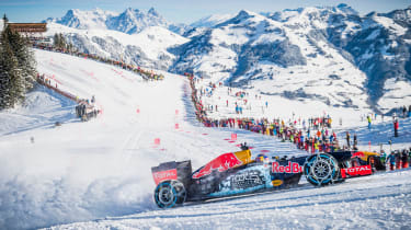Red Bull RB7 on snow