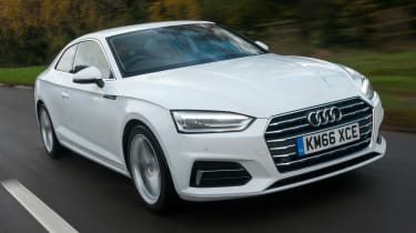 Audi A5 Coupe 2.0 TDI - front action