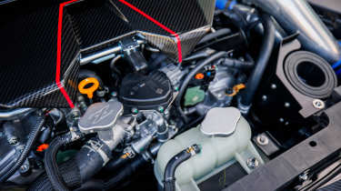 Nissan Z Kaze Concept - engine