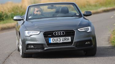 Audi A5 Cabriolet front action