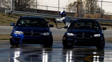 BMW drift record - refuelling