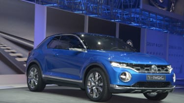 VW T ROC concept at Geneva front