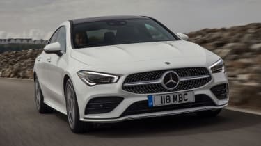 Mercedes CLA 250 AMG Line - front tracking