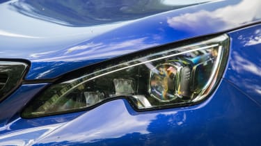 Peugeot 308 GTi review - headlight