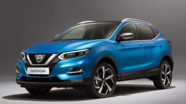 New Nissan Qashqai facelift - front static