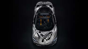 McLaren 750S Project Viva - above