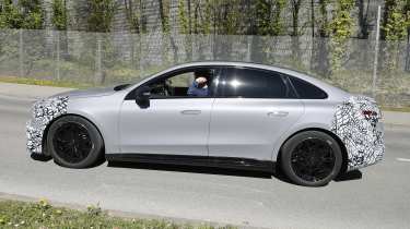 Mercedes C-Class Electric - grey side profile