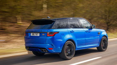 Range Rover review - rear tracking