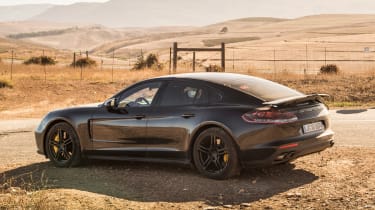 Porsche Panamera ride - side
