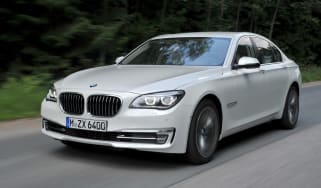 BMW 750i front action