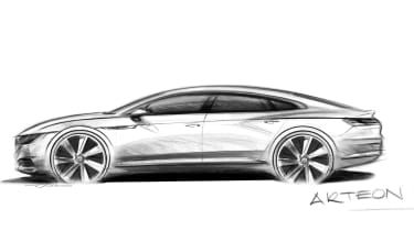 Volkswagen Arteon sketch 