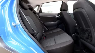 Hyundai Kona Hybrid - rear seats