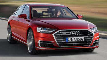 New Audi A8 - front
