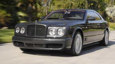 Bentley Brooklands - front tracking
