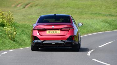  BMW 530e M Sport Pro - rear cornering