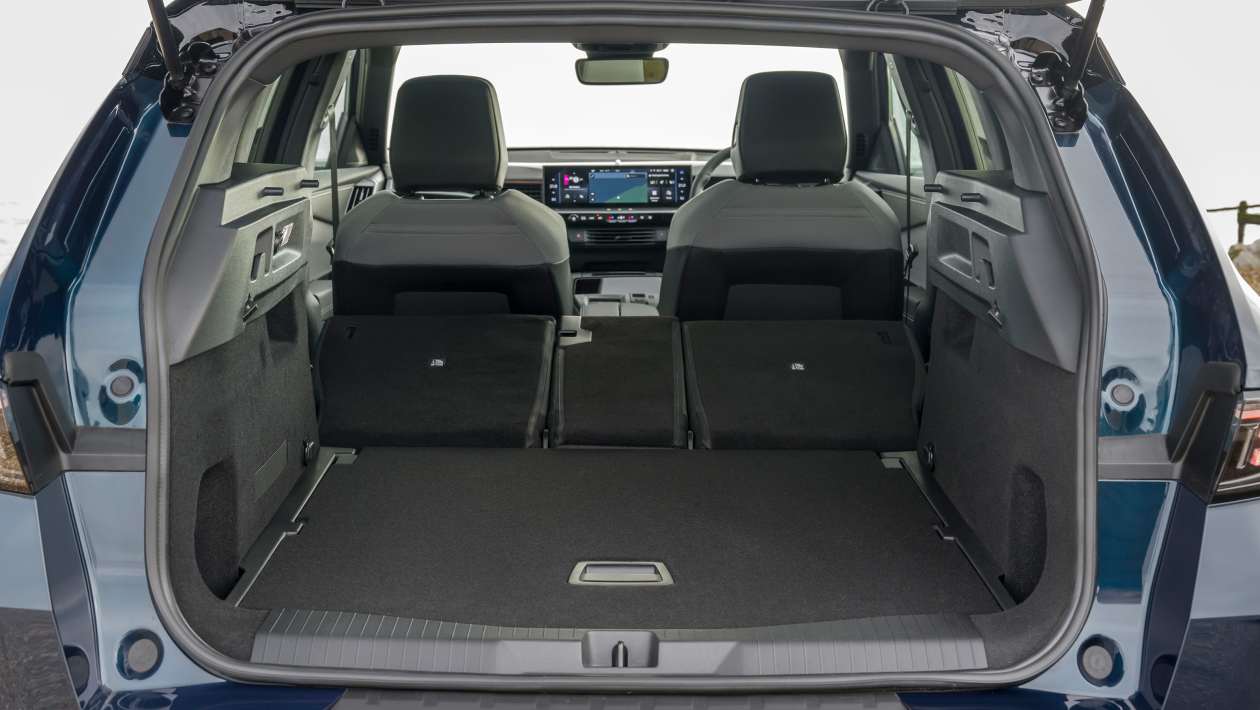 Interieur van de Vauxhall Grandland Hybrid