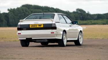 Audi Quattro - rear cornering