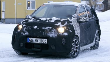 2020 Kia Picanto - spies - front tracking