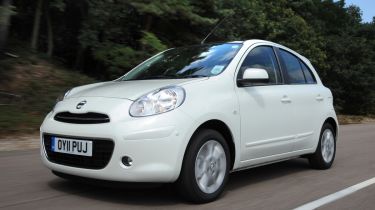 Nissan Micra 1.2 DIG-S Tekna front tracking
