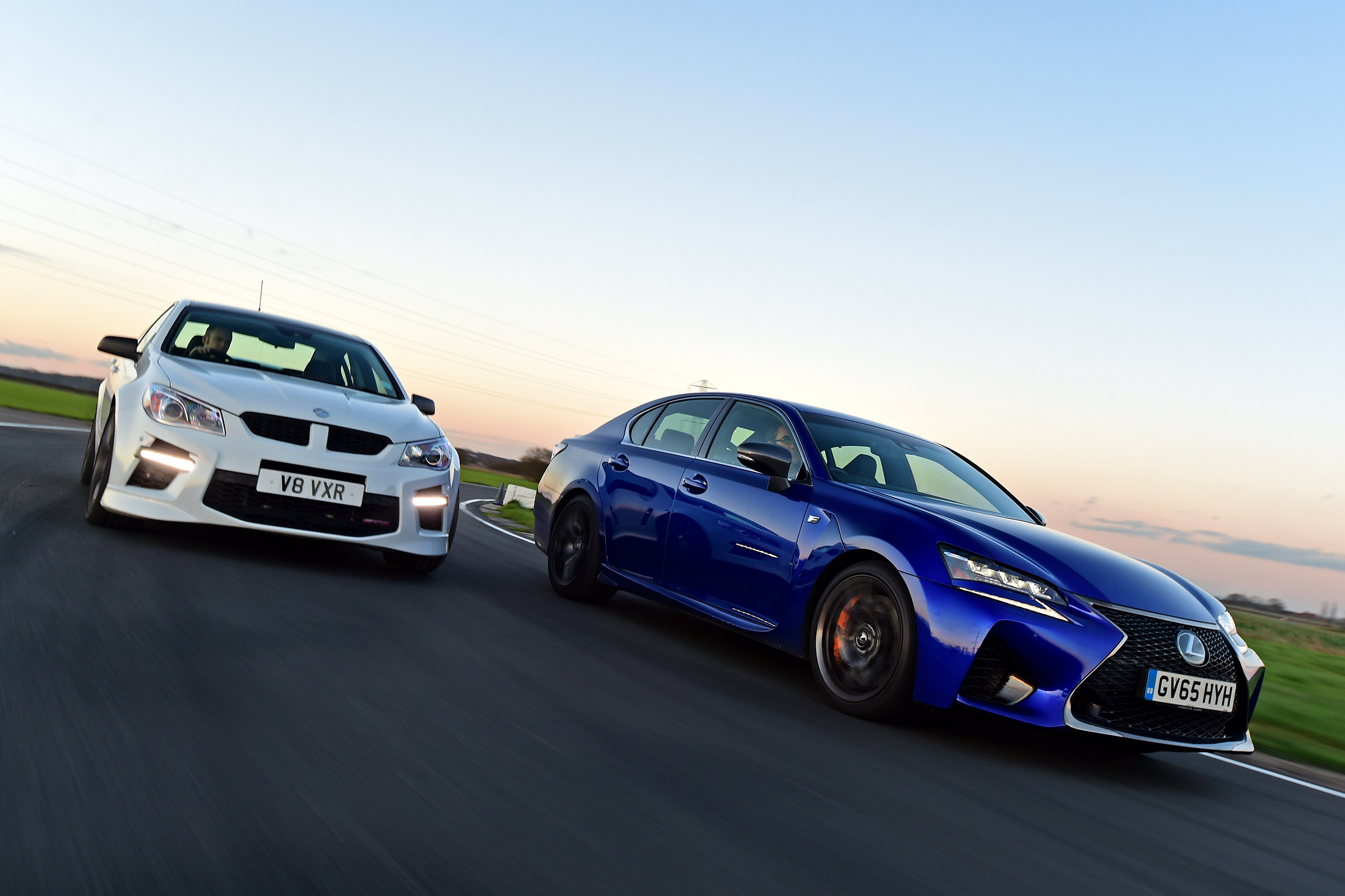 Lexus GS F vs Vauxhall VXR8 GTS  Auto Express