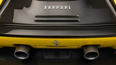 Ferrari 849 Testatrossa Spider - rear detail