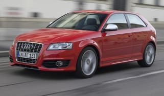 Audi S3 hatchback front tracking