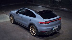 Porsche Cayenne Turbo GT - above static