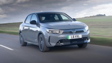 Vauxhall Corsa Electric facelift - front tracking