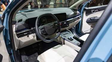 New 2025 Kia Sportage facelift LA Motor Show - interior
