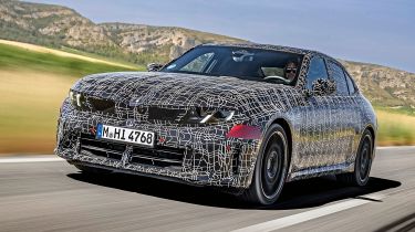 BMW M350 xDrive prototype - front