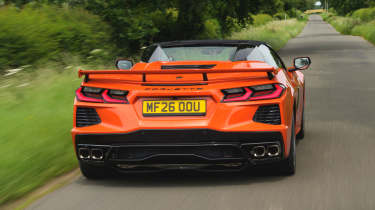 Chevrolet Corvette - rear action