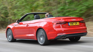 Used Audi A5 Cabriolet Mk2 - rear action