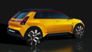 Renault 5 EV concept - rear sketch
