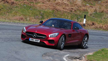 Mercedes-AMG GT S 2015 - cornering