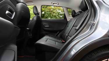 MG ZS - rear seats