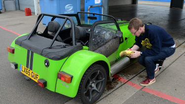 Long-term test review: Caterham 270S - fourth report washing