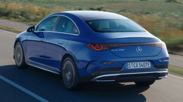 Mercedes CLA with EQ Technology - rear