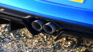 Alpine A110 R - exhausts