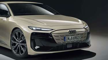 Audi A6 e-tron leaked - front end