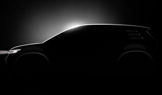New Volkswagen ID.2all SUV silhouette teaser
