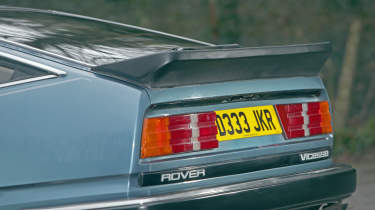 Rover SD1 (1976-1986) icon - Close up of the rear of the car