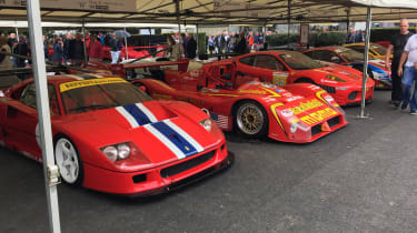 Ferrari stand - Goodwood