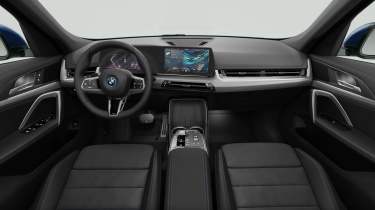 BMW iX1 Shadow Edition - front interior