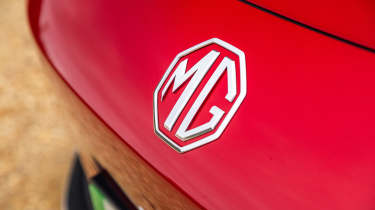 MGS6 EV - front logo