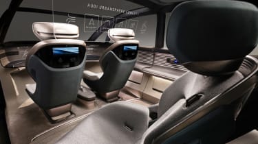 Audi Urbansphere concept - rear seats
