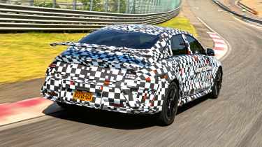 Hyundai Ioniq 6 N prototype - rear cornering