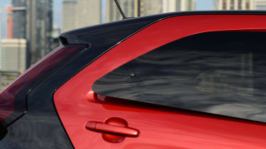 Toyota Aygo X - rear windows
