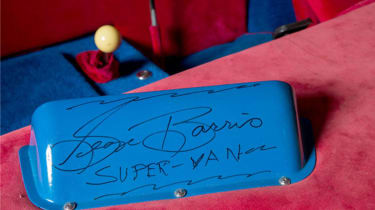 George Barris&#039; Supervan - autograph