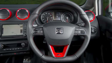 SEAT Ibiza ST steering wheel